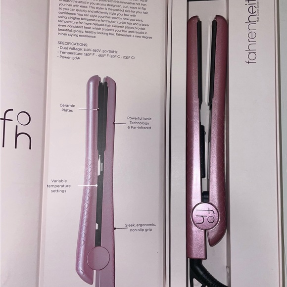 Fahrenheit ceramic flat iron - Picture 4 of 4
